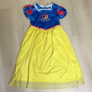 Disney Princess Snow White Kids Costume Blue, Yellow, Red M 7/8 Dress